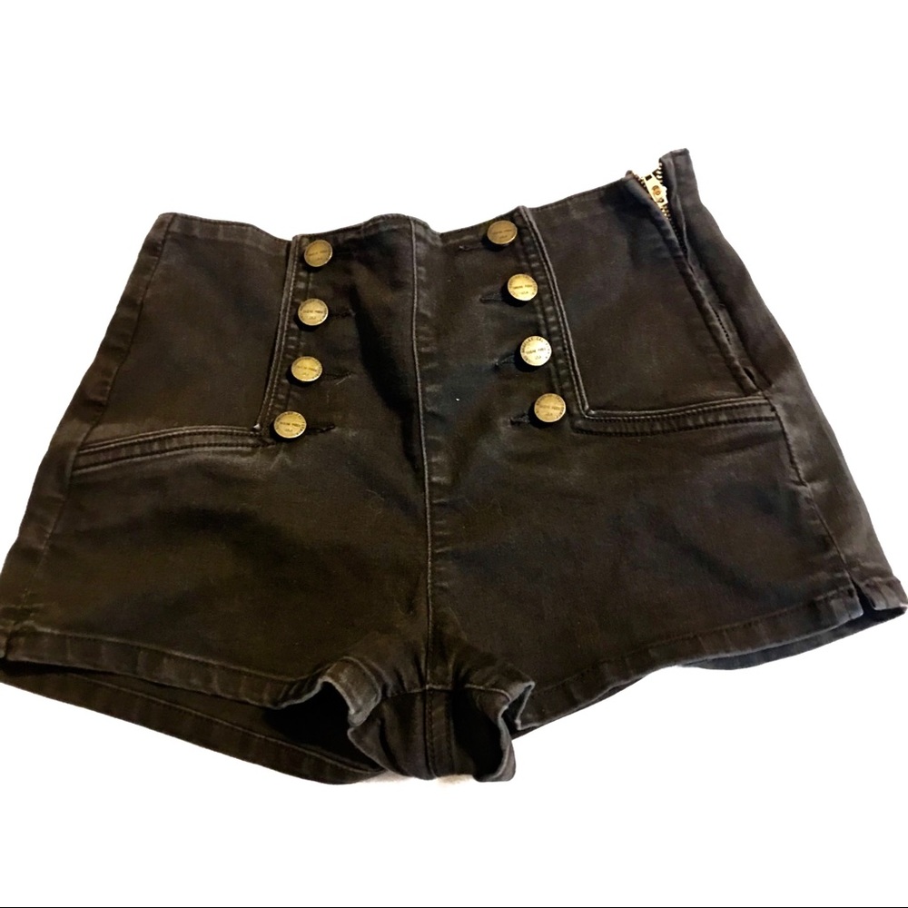 Sneak Peek High Waisted Shorts